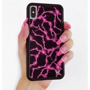 Wildflower Electric Pink iPhone XS Max Case